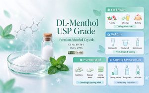 DL-Menthol USP Grade Menthol Crystals