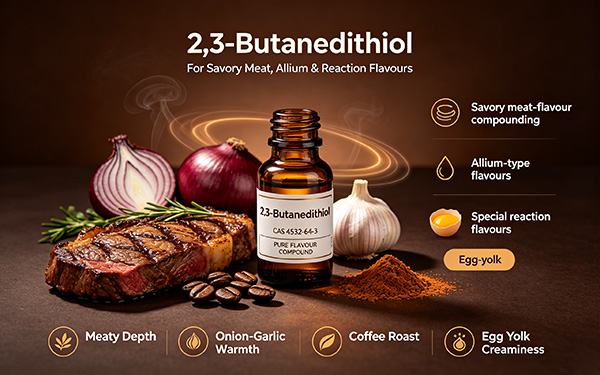 2,3‑Butanedithiol｜CAS 4532‑64‑3 FEMA 3477